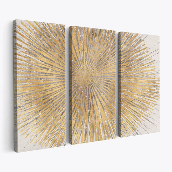 Triptych Canvas Prints - Abstract