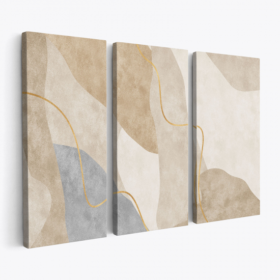 Triptych Canvas Prints - Abstract