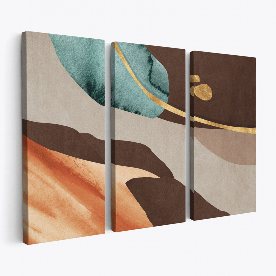 Triptych Canvas Prints - Abstract