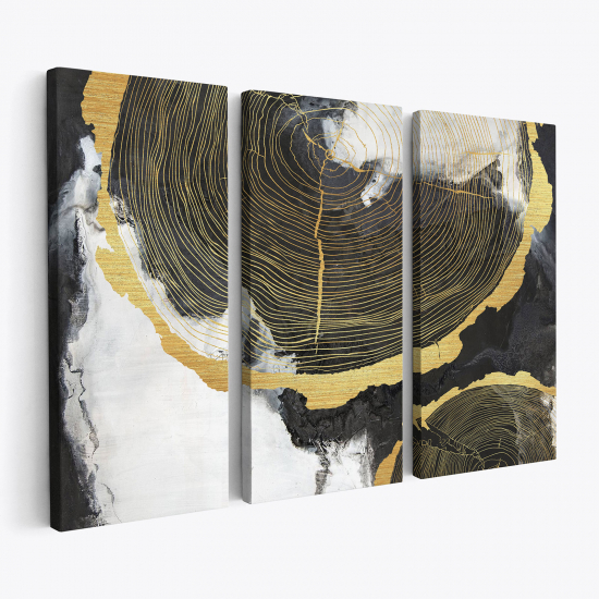 Triptych Canvas Prints - Abstract