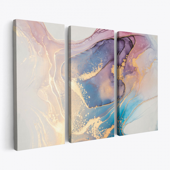 Triptych Canvas Prints - Abstract