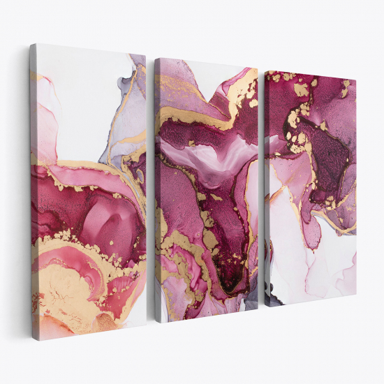 Triptych Canvas Prints - Abstract