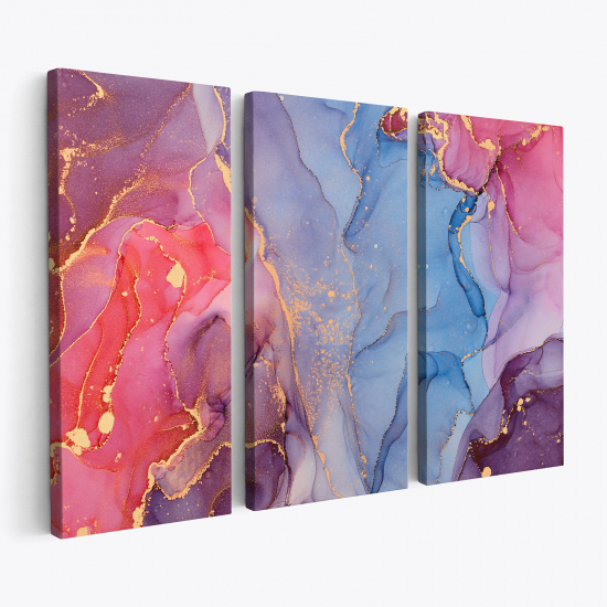 Triptych Canvas Prints - Abstract