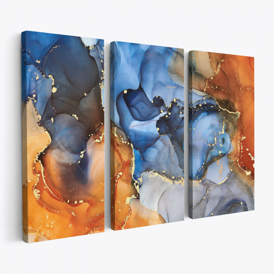 Triptych Canvas Prints - Abstract