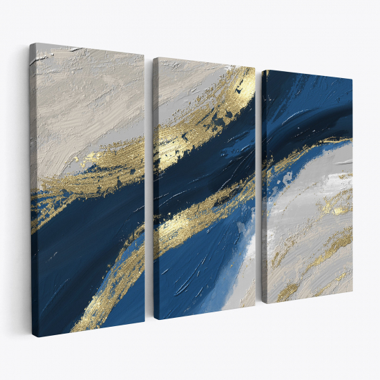 Triptych Canvas Prints - Abstract