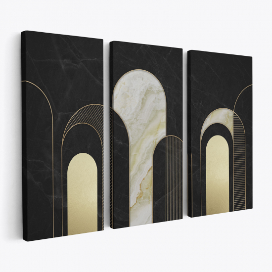 Triptych Canvas Prints - Abstract