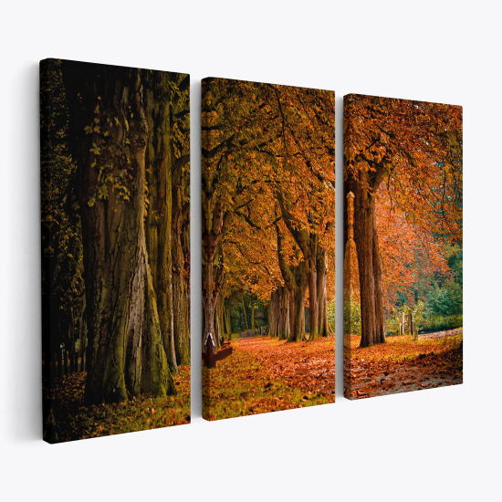 Triptych Canvas Prints - Autumn