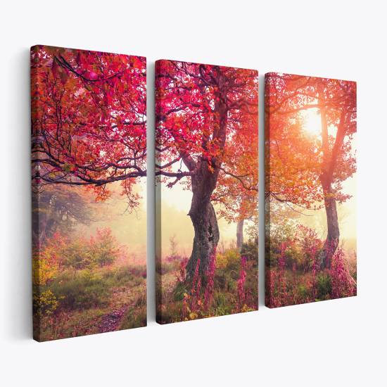 Triptych Canvas Prints - Autumn