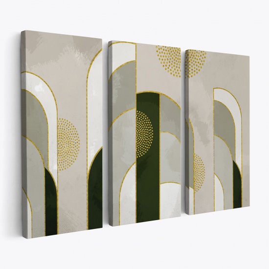 Triptych Canvas Prints - Elegant Arches