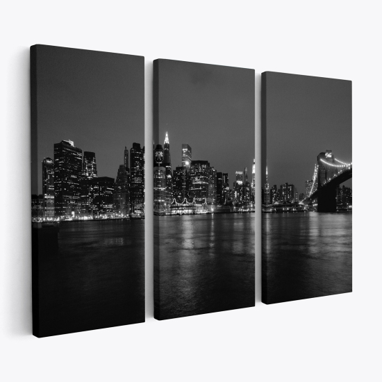 Triptych Canvas Prints - New York