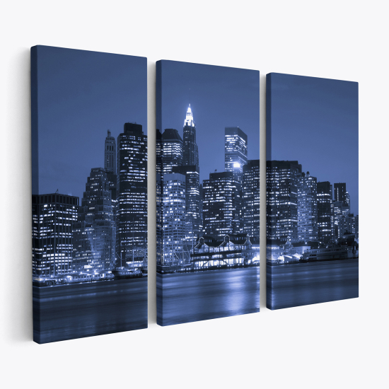 Triptych Canvas Prints - New York