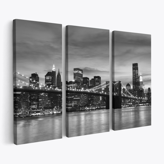 Triptych Canvas Prints - New York