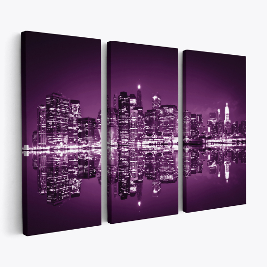 Triptych Canvas Prints - New York