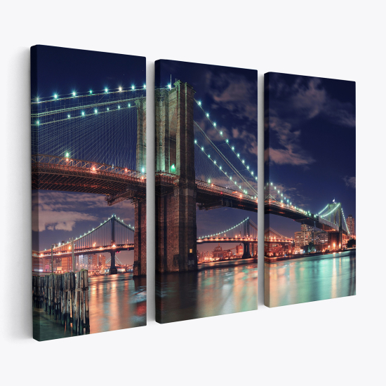 Triptych Canvas Prints - New York