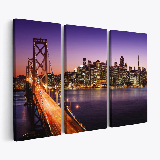 Triptych Canvas Prints - New York