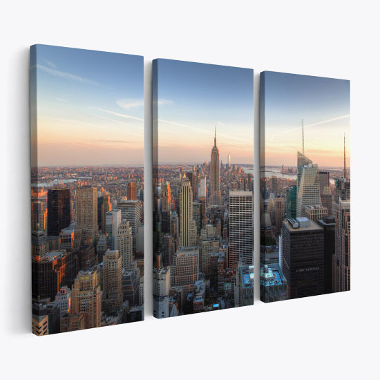 Triptych Canvas Prints - New York