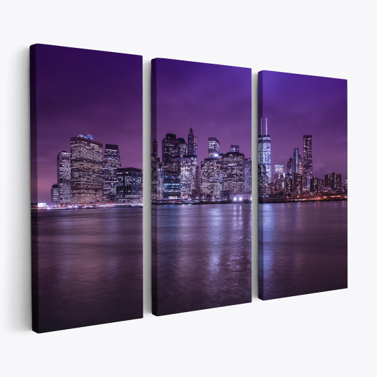 Triptych Canvas Prints - New York