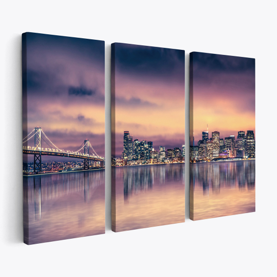 Triptych Canvas Prints - New York