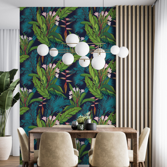 Wall Mural - Wallpaper - Botanical pattern