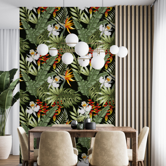 Wall Mural - Wallpaper - Botanical pattern