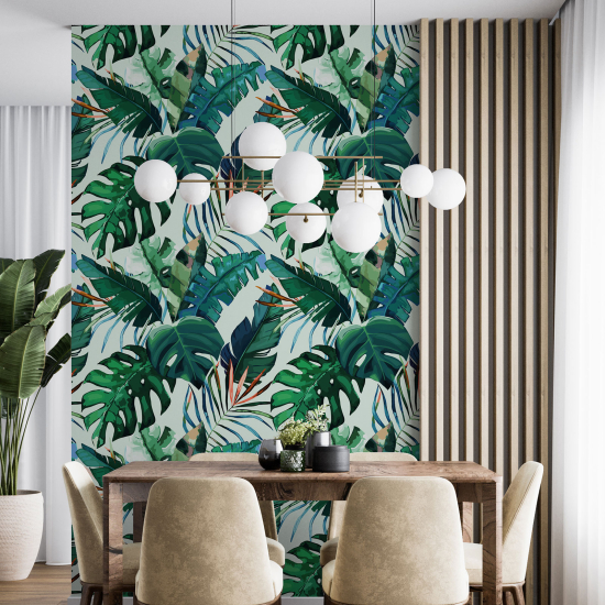 Wall Mural - Wallpaper - Botanical pattern