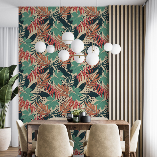 Wall Mural - Wallpaper - Botanical pattern