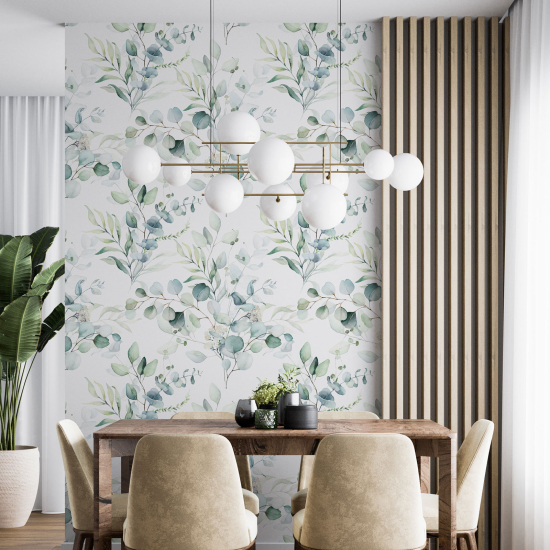 Wall Mural - Wallpaper - Botanical pattern