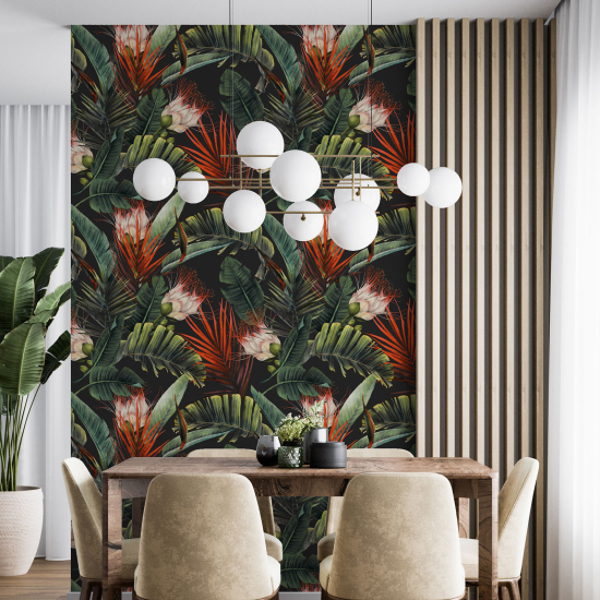 Wall Mural - Wallpaper - Botanical pattern