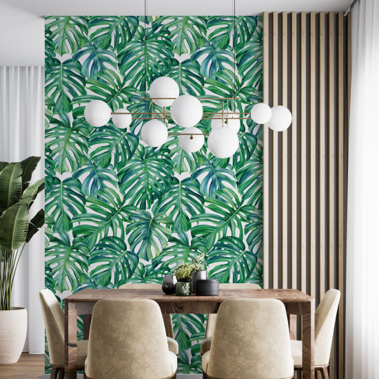 Wall Mural - Wallpaper - Botanical pattern