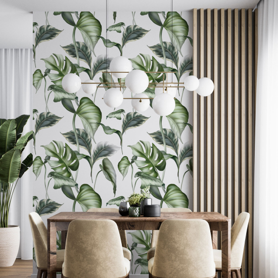 Wall Mural - Wallpaper - Botanical pattern