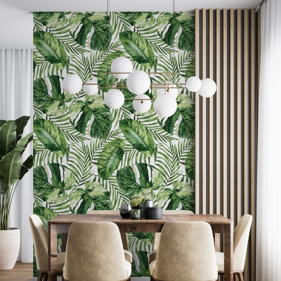 Wall Mural - Wallpaper - Botanical pattern