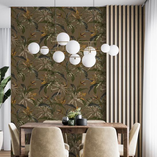 Wall Mural - Wallpaper - Botanical pattern