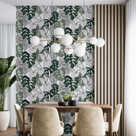 Wall Mural - Wallpaper - Botanical pattern