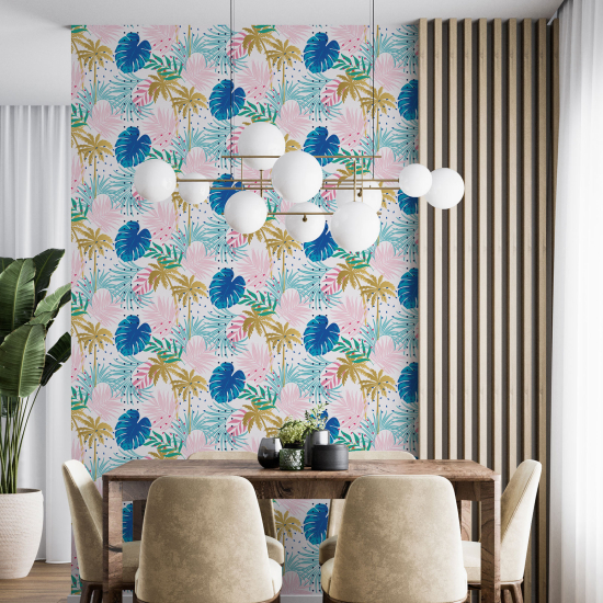 Wall Mural - Wallpaper - Botanical pattern