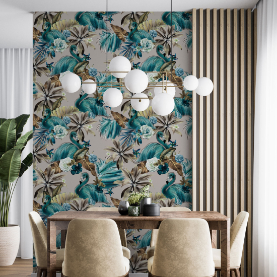 Wall Mural - Wallpaper - Flamingos