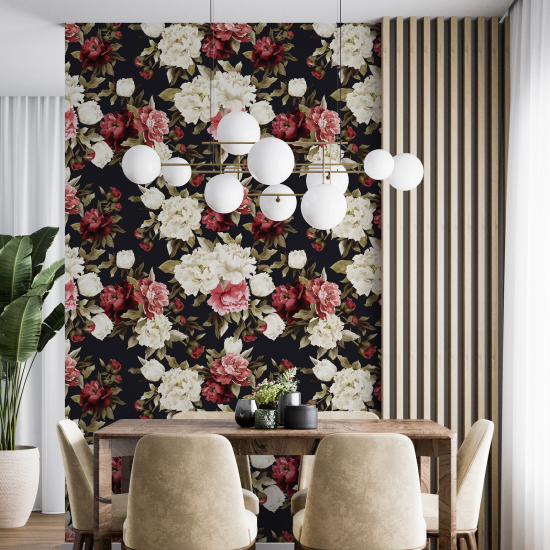 Wall Mural - Wallpaper - Floral pattern