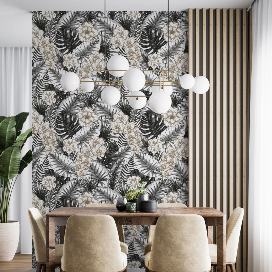 Wall Mural - Wallpaper - Floral pattern