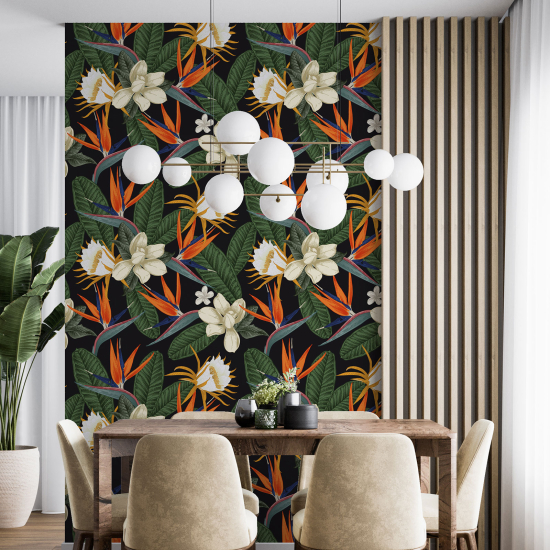 Wall Mural - Wallpaper - Floral pattern