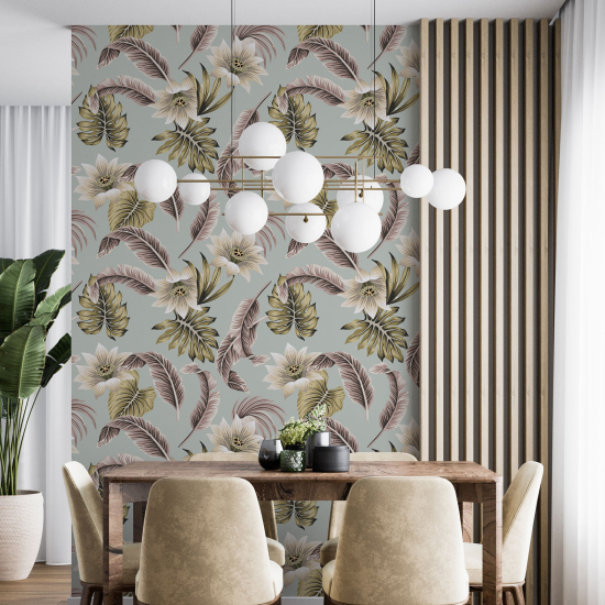 Wall Mural - Wallpaper - Floral pattern