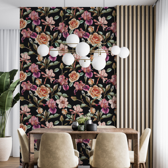 Wall Mural - Wallpaper - Floral pattern