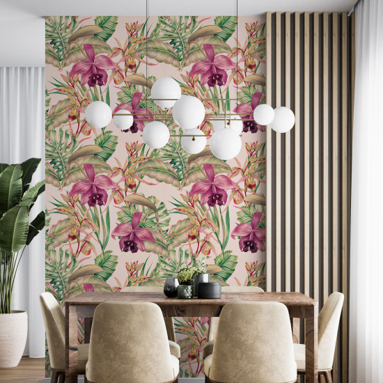 Wall Mural - Wallpaper - Floral pattern