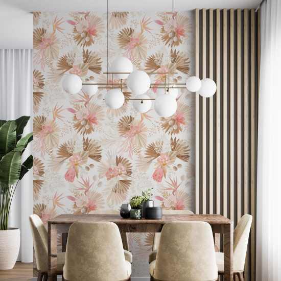 Wall Mural - Wallpaper - Floral pattern