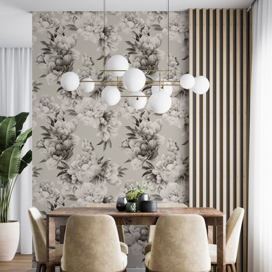 Wall Mural - Wallpaper - Floral pattern