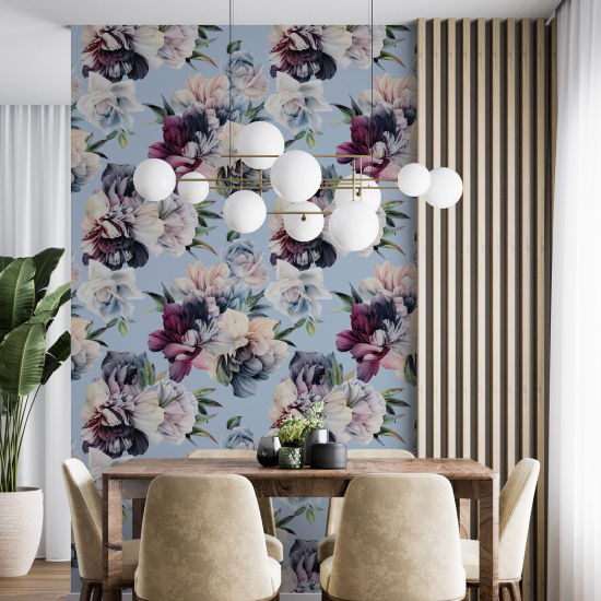 Wall Mural - Wallpaper - Floral pattern