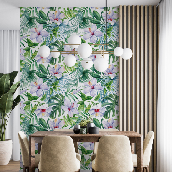 Wall Mural - Wallpaper - Floral pattern