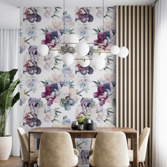 Wall Mural - Wallpaper - Floral pattern