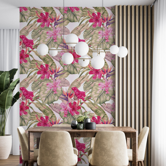 Wall Mural - Wallpaper - Floral pattern