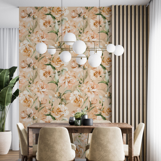 Wall Mural - Wallpaper - Floral pattern