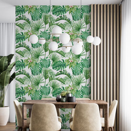 Wall Mural - Wallpaper - Floral pattern