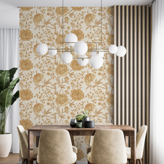 Wall Mural - Wallpaper - Floral pattern